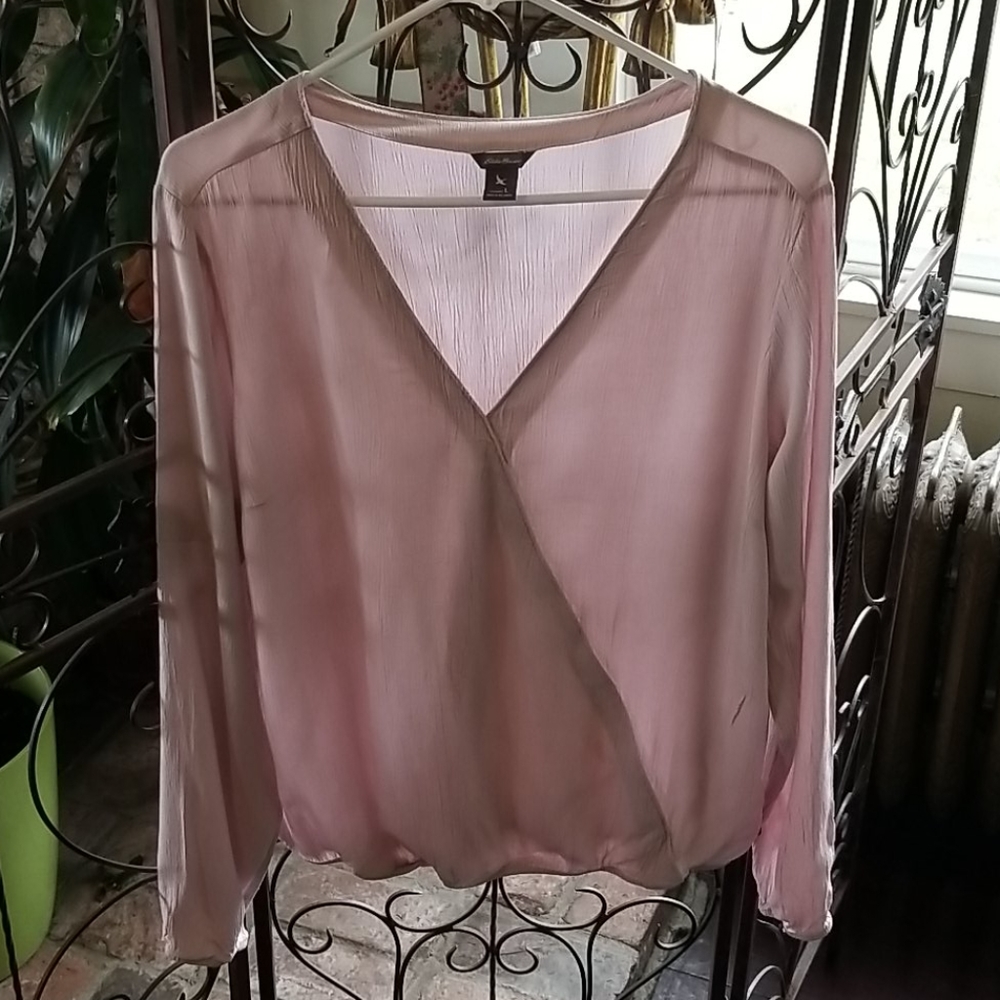 Eddie Bauer dressy lilac blouse - worn once